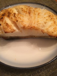 Crispy Skin Oven Roasted Sea Bass