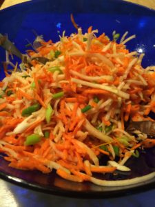 Kohlrabi Carrot Slaw