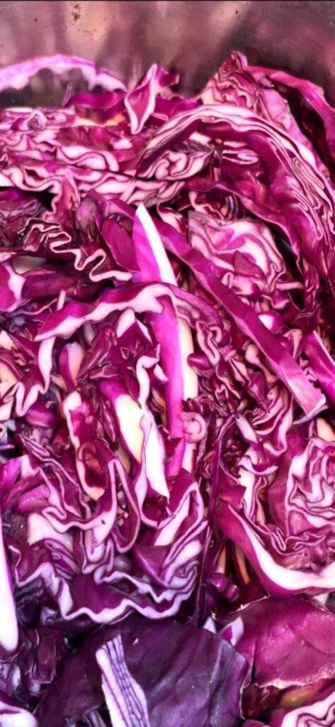 Purple Cabbage Saute