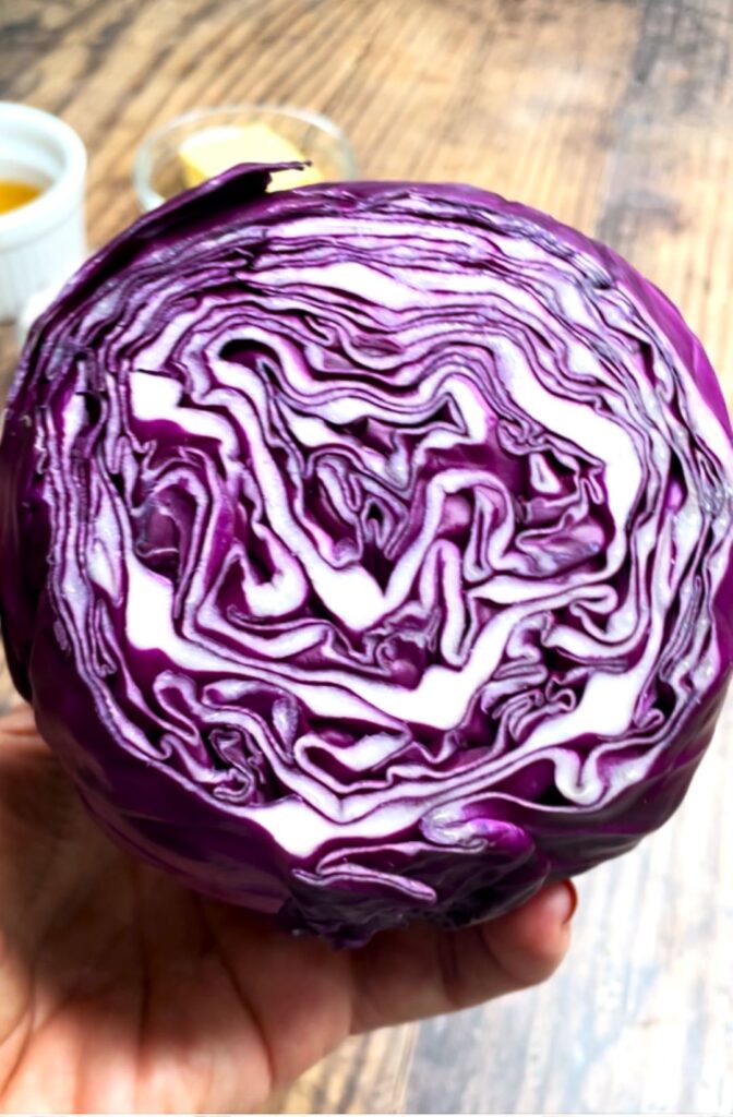 Raw Purple Cabbage