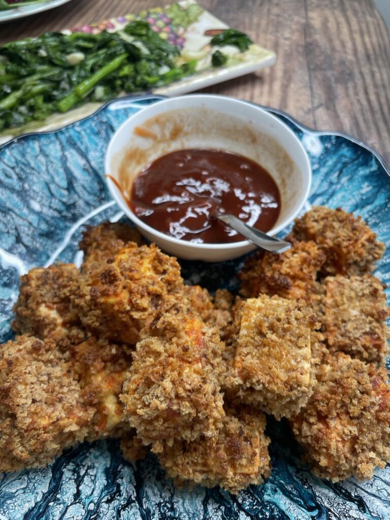 Crispy Vegan Panko Tofu Katsu