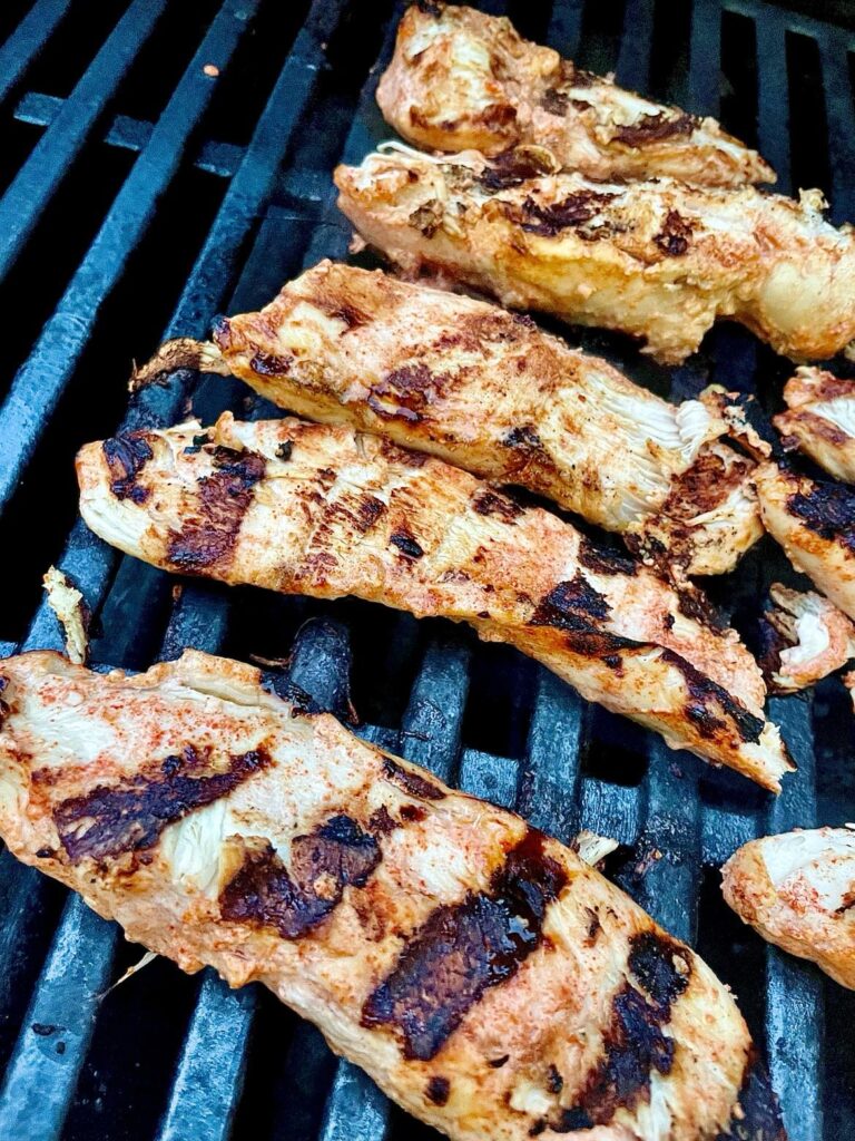 Buttermilk Chicken on Grill