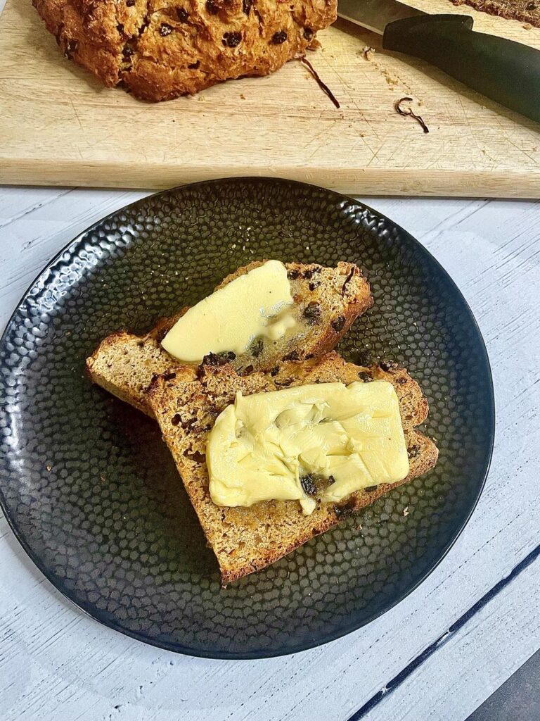 Buttermilk Irish Soda Bread with Irish Grass Fed Butter