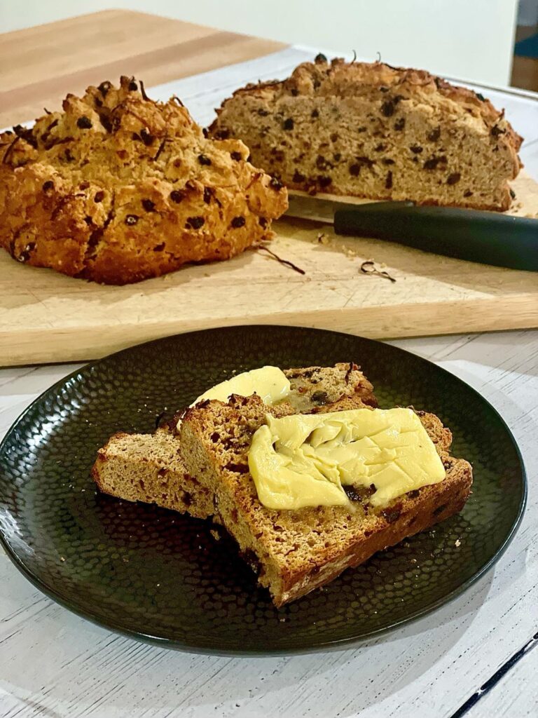 Hot Buttered Irish Soda Bread